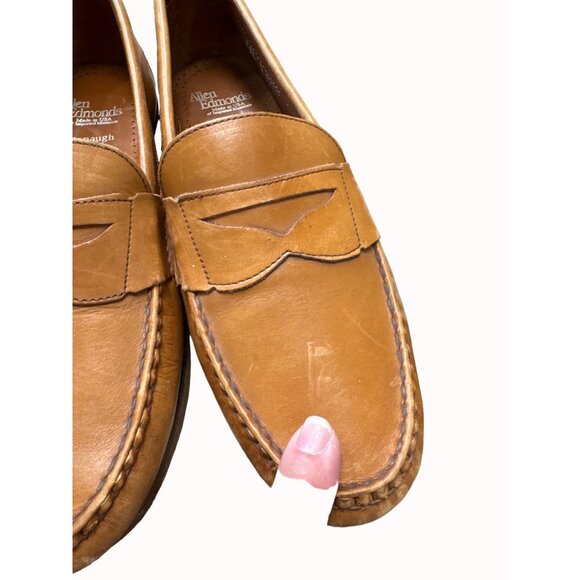 Allen Edmonds tan men’s penny Oxford dress shoes 9.5D SKU 4422 main image 8